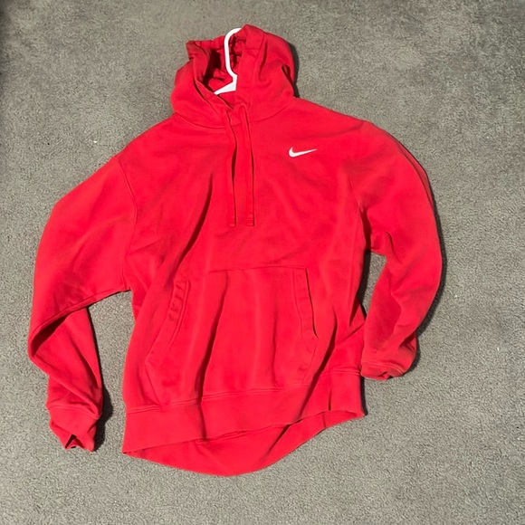 Red Nike men’s hoodie - Picture 1 of 1